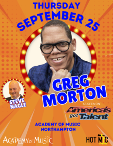 Hot Mic Event's Presents Comedian Greg Morton