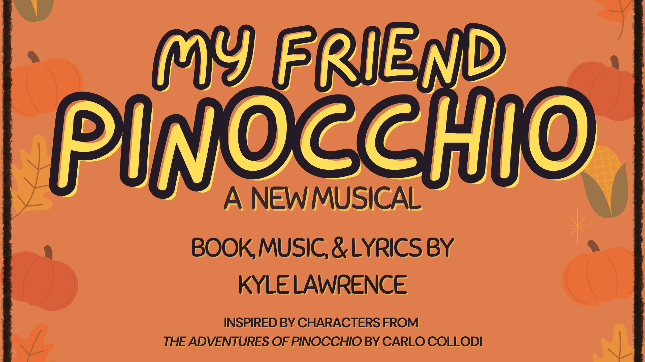 My Friend Pinocchio Logo Horizontal