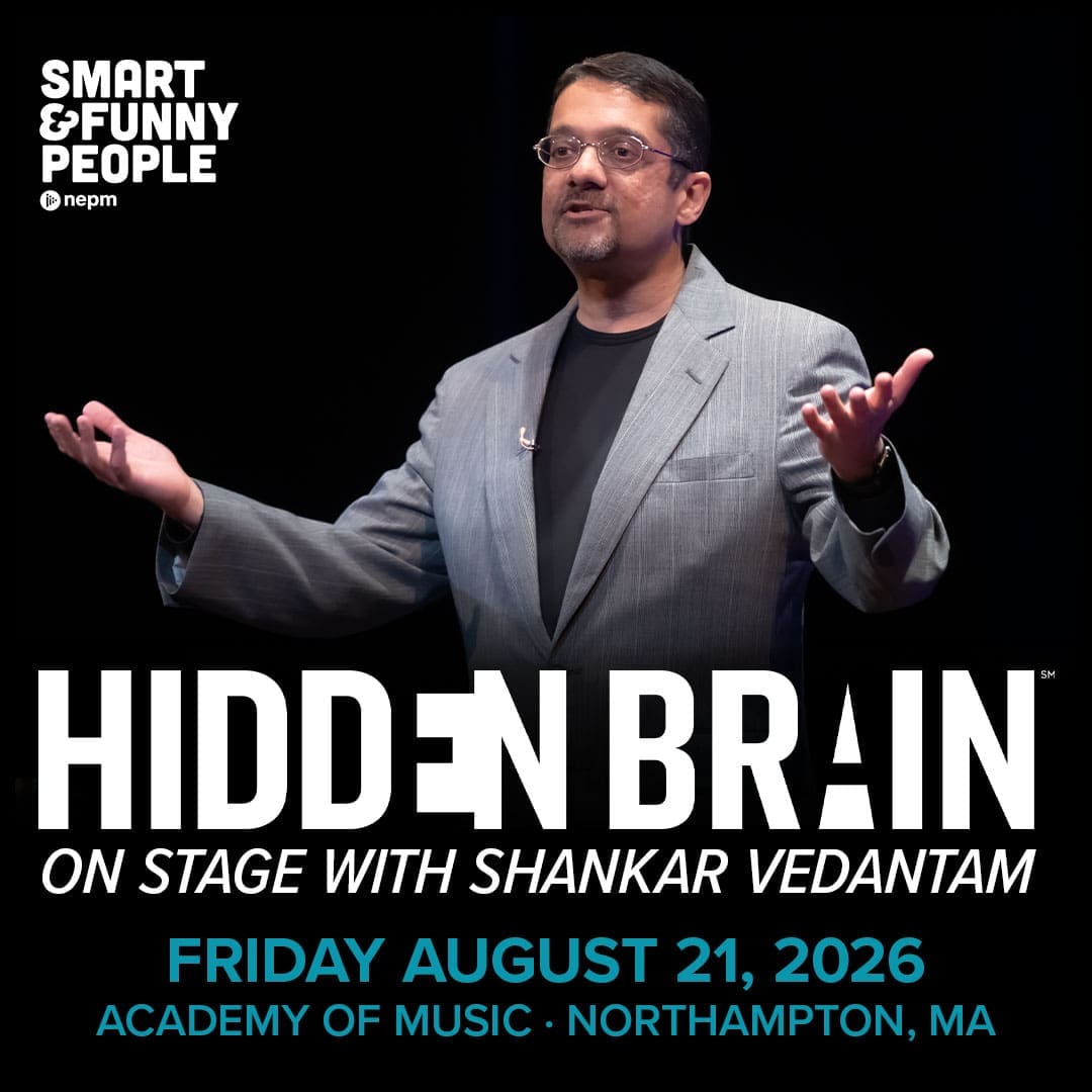 Hidden Brain: On Stage with Shankar Vedantam | Academy of Music